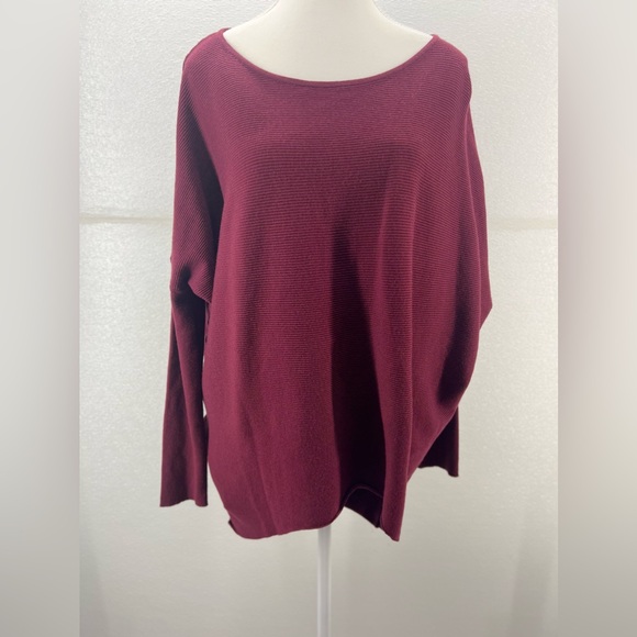 NWT Women's Off Shoulder Sweater Long Sleeve Loose Pullover Knit Jumper SIZE S - Picture 6 of 13